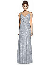 Alt View 1 Thumbnail - Platinum After Six Bridesmaid Dress 6787