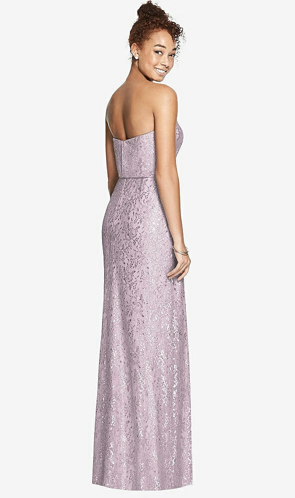 Back View - Suede Rose After Six Bridesmaid Dress 6786