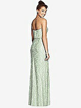 Rear View Thumbnail - Celadon After Six Bridesmaid Dress 6786