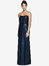 Front View Thumbnail - Midnight Navy After Six Bridesmaid Dress 6786