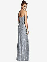 Rear View Thumbnail - Platinum After Six Bridesmaid Dress 6786