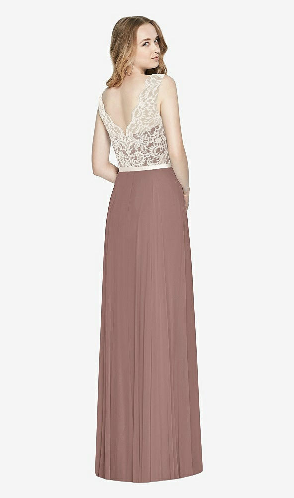 Back View - Sienna & Ivory After Six Bridesmaid Dress 6773