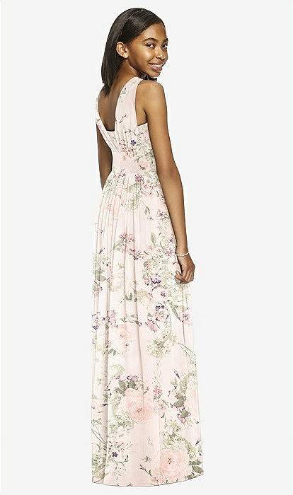 Junior Bridesmaid Dress Dessy Blush Garden Dessy Collection Junior  Bridesmaid Dress Jr543 In Blush Garden