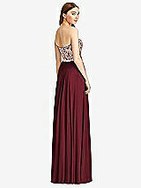 Rear View Thumbnail - Cabernet & Cameo Studio Design Bridesmaid Dress 4529