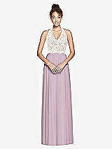Front View Thumbnail - Suede Rose & Ivory Studio Design Bridesmaid Dress 4530