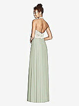 Rear View Thumbnail - Celadon & Ivory Studio Design Bridesmaid Dress 4530
