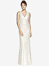 Front View Thumbnail - Ivory Bella Bridesmaids Dress BB114