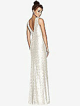 Rear View Thumbnail - Ivory Bella Bridesmaids Dress BB114