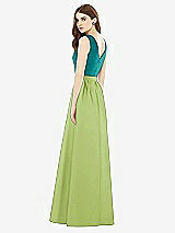 Rear View Thumbnail - Mojito & Jade Alfred Sung Bridesmaid Dress D752