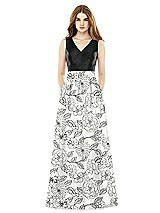 Front View Thumbnail - Botanica Alfred Sung Bridesmaid Dress D753CP