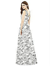 Rear View Thumbnail - Botanica Alfred Sung Bridesmaid Dress D753FP