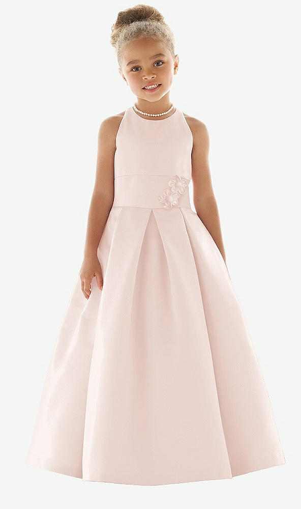 Front View - Blush Flower Girl Dress FL4059