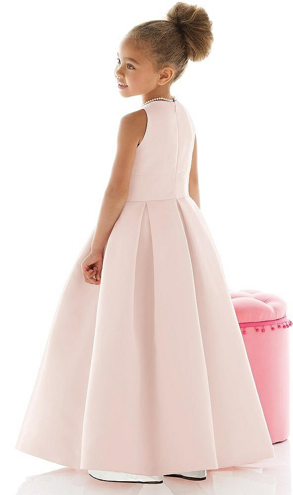 Back View - Blush Flower Girl Dress FL4059