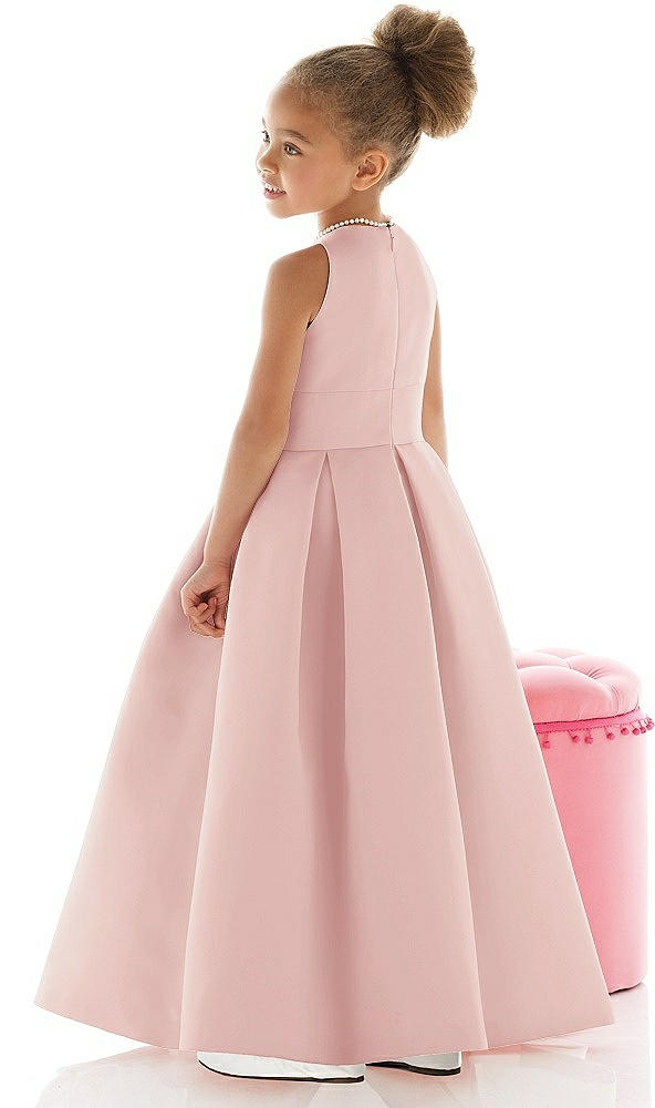 Back View - Rose Flower Girl Dress FL4059