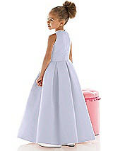 Rear View Thumbnail - Silver Dove Flower Girl Dress FL4059