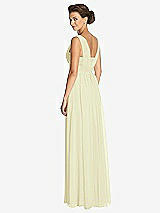 Rear View Thumbnail - Butter Yellow Dessy Collection Bridesmaid Dress 3026