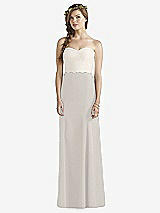 Front View Thumbnail - Oyster & Ivory Social Bridesmaids Dress 8191