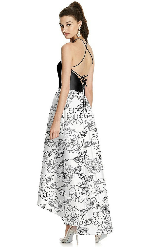 Back View - Botanica Alfred Sung Bridesmaid Dress D741CP