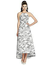 Front View Thumbnail - Botanica Alfred Sung Bridesmaid Dress D741FP