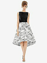 Alt View 1 Thumbnail - Botanica Alfred Sung Bridesmaid Dress D697CP