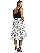 Rear View Thumbnail - Botanica Alfred Sung Bridesmaid Dress D697CP
