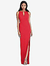 Front View Thumbnail - Parisian Red After Six Bridesmaid Dress 6801