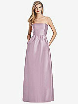 Rear View Thumbnail - Suede Rose Lela Rose Bridesmaid Dress LR248