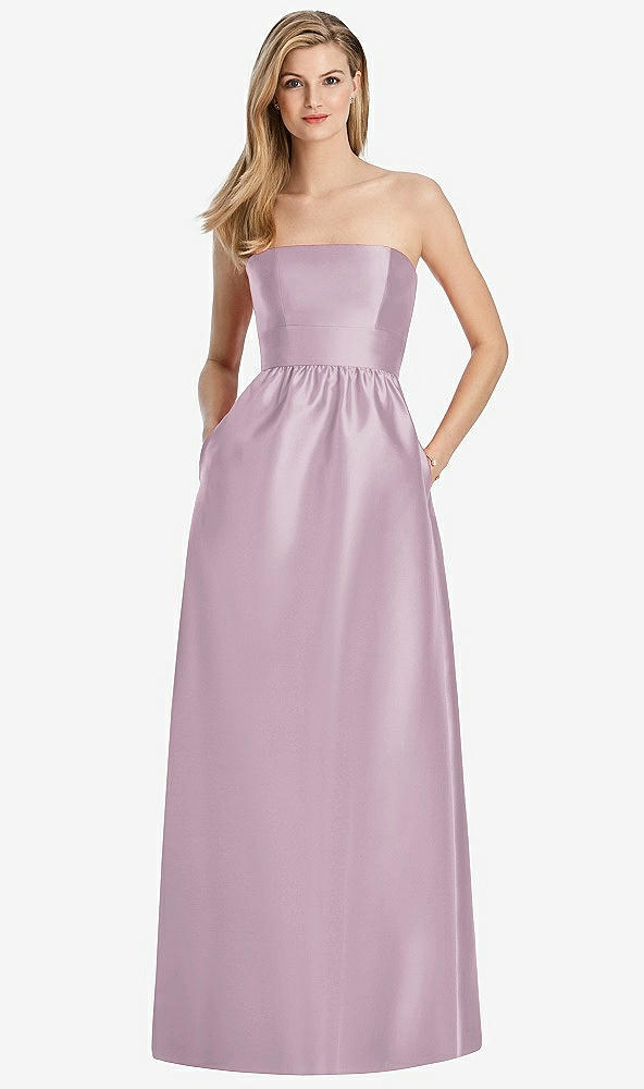 Back View - Suede Rose Lela Rose Bridesmaid Dress LR248