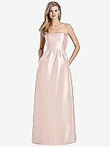Rear View Thumbnail - Blush Lela Rose Bridesmaid Dress LR248