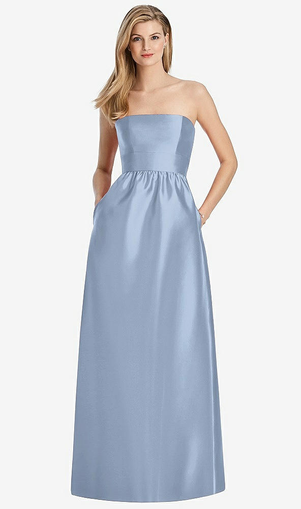 Back View - Cloudy Lela Rose Bridesmaid Dress LR248