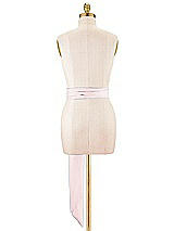 Alt View 3 Thumbnail - Ballet Pink Satin Twill Wedding Sash