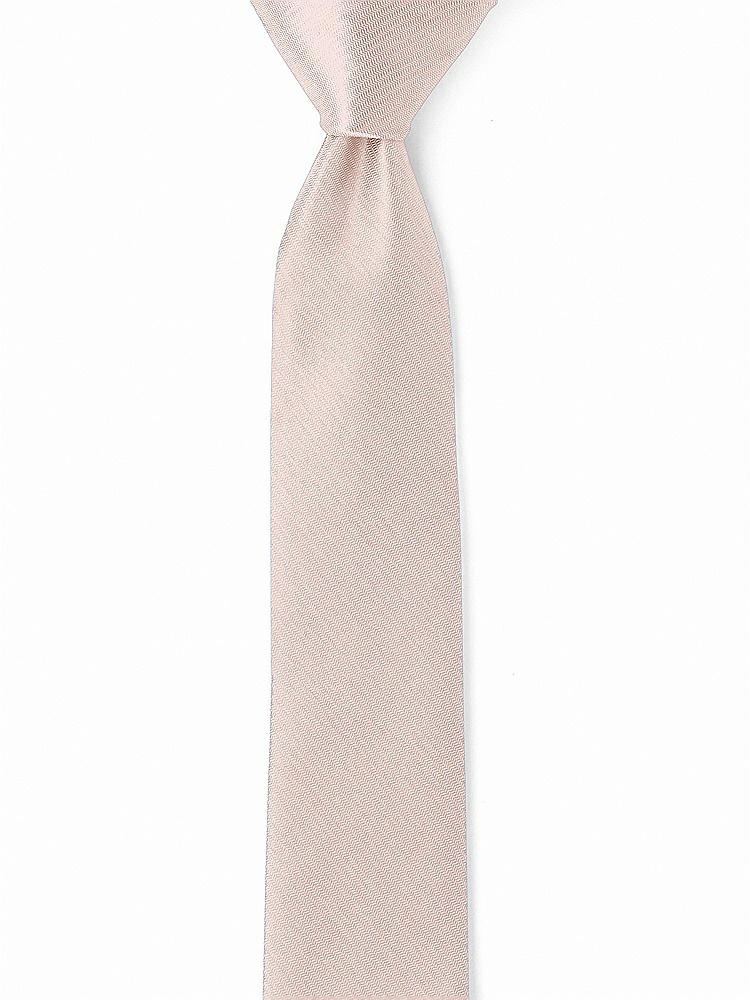 Back View - Pearl Pink Yarn-Dyed Modern Tie by After Six