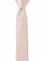 Rear View Thumbnail - Pearl Pink Yarn-Dyed Modern Tie by After Six