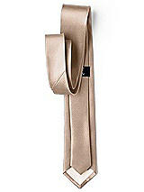 Side View Thumbnail - Topaz Yarn-Dyed Modern Tie by After Six