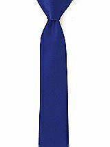 Rear View Thumbnail - Cobalt Blue Yarn-Dyed Modern Tie by After Six