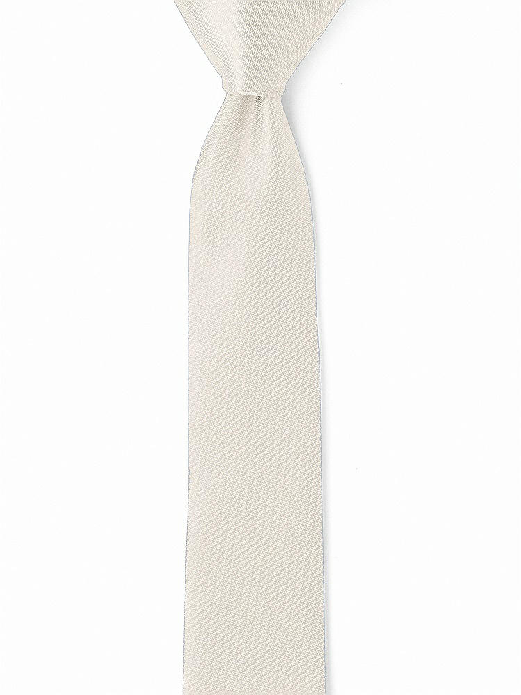 Back View - Ivory Yarn-Dyed Modern Tie by After Six