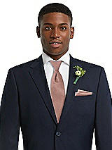 Alt View 3 Thumbnail - Neu Nude Yarn-Dyed Modern Tie by After Six