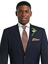 Alt View 3 Thumbnail - Sienna Yarn-Dyed Modern Tie by After Six