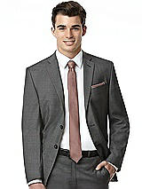 Alt View 4 Thumbnail - Sienna Yarn-Dyed Modern Tie by After Six