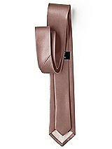 Side View Thumbnail - Sienna Yarn-Dyed Modern Tie by After Six