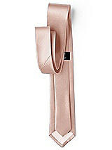 Side View Thumbnail - Toasted Sugar Yarn-Dyed Modern Tie by After Six