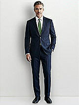 Alt View 1 Thumbnail - Vineyard Green Yarn-Dyed Modern Tie by After Six