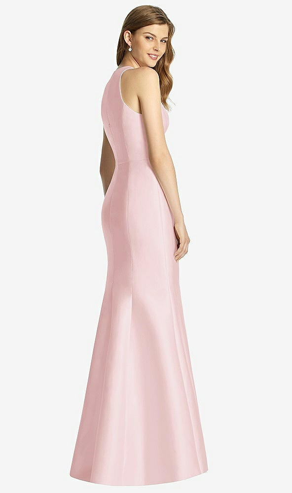 Back View - Ballet Pink Bella Bridesmaid Dress BB121