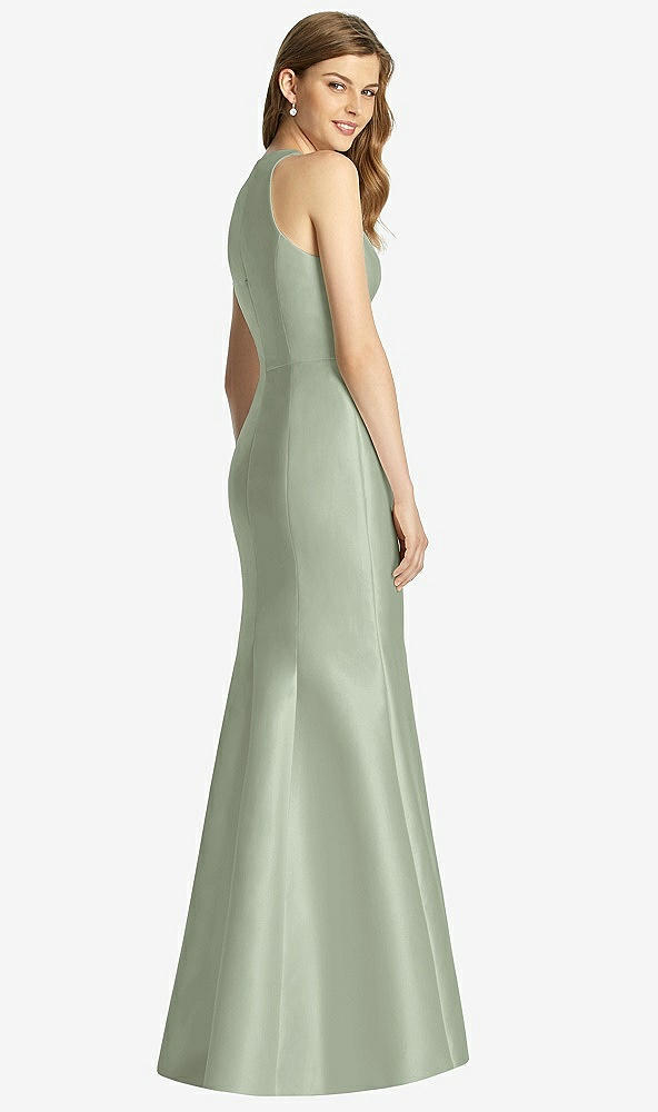 Back View - Sage Bella Bridesmaid Dress BB121