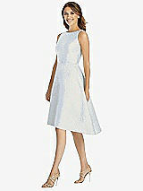 Front View Thumbnail - Cloudy Gold Dessy Bridesmaid Dress 3035