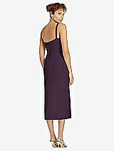 Rear View Thumbnail - Aubergine After Six Bridesmaid Dress 6804