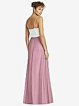 Rear View Thumbnail - Dusty Pink After Six Bridesmaid Skirt S1518