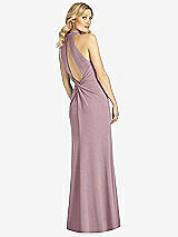 Rear View Thumbnail - Dusty Rose After Six Bridesmaid Dress 6807
