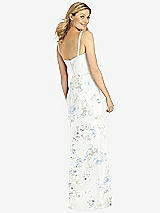 Rear View Thumbnail - Bleu Garden After Six Bridesmaid Dress 6811