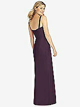 Rear View Thumbnail - Aubergine After Six Bridesmaid Dress 6811
